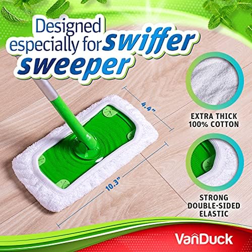 VanDuck Reusable 100% Cotton Mop Pads - Image 3
