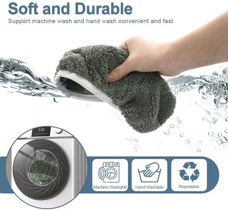 6pcs Reusable Microfiber Mop Pads - Image 6
