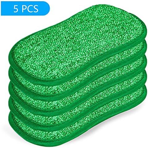Reusable Sponges for Dishes, Kitchen Sponge for Washing Dishes Pack 5/10 - Image 7