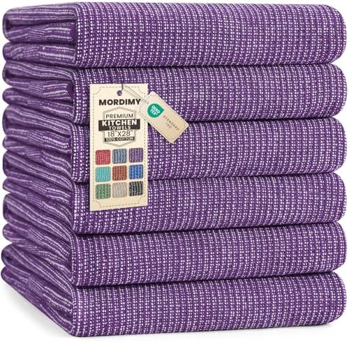 Mordimy Premium Large Cotton Kitchen Towels by Mordimy