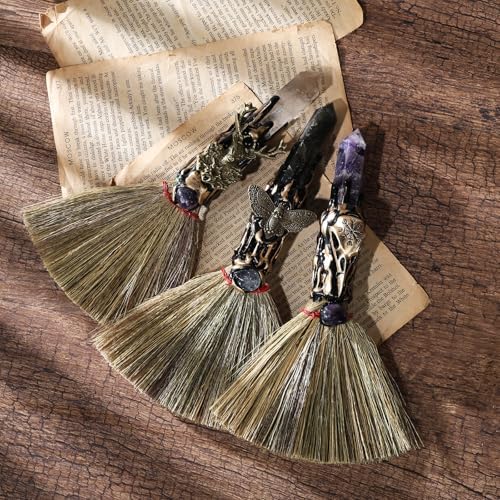 RENEMEGO Witchcraft Supplies Witches Broom - Image 7