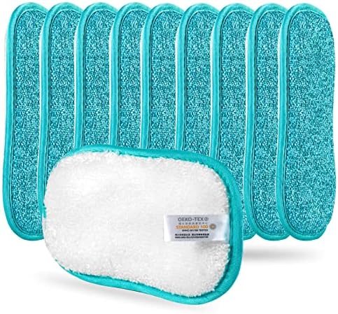 Reusable Sponges for Dishes, Kitchen Sponge for Washing Dishes Pack 5/10 by comfso