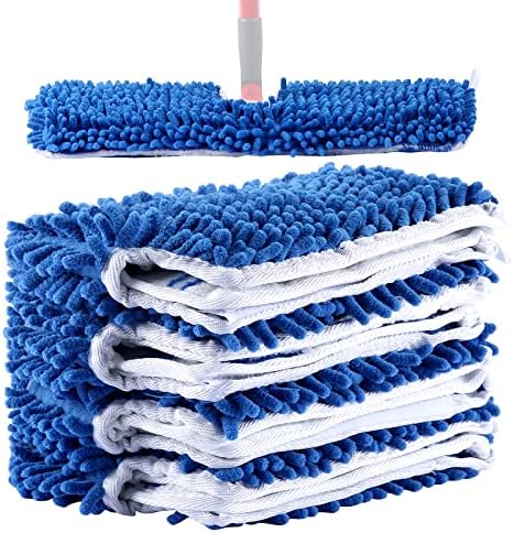 4 Pack Microfiber Flip Mop Refills, Compatible by Unknown