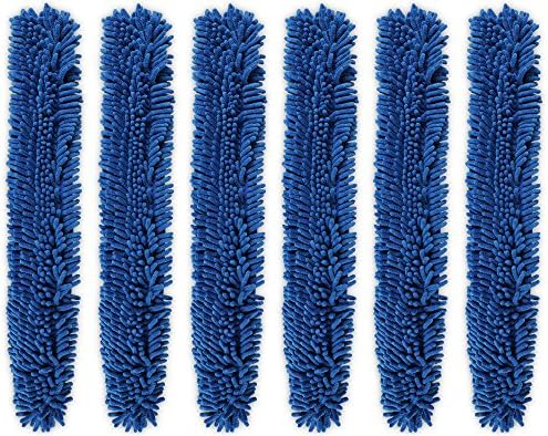 CleanAide Dual-Sided Chenille and Terry Microfiber Duster Covers, Fits Flex - Image 2