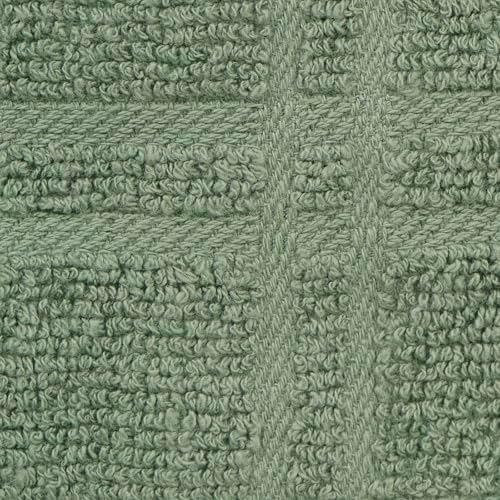Ritz Premium 100% Cotton Solid and Multi Check Kitchen Tie Towel Absorbent - Image 2