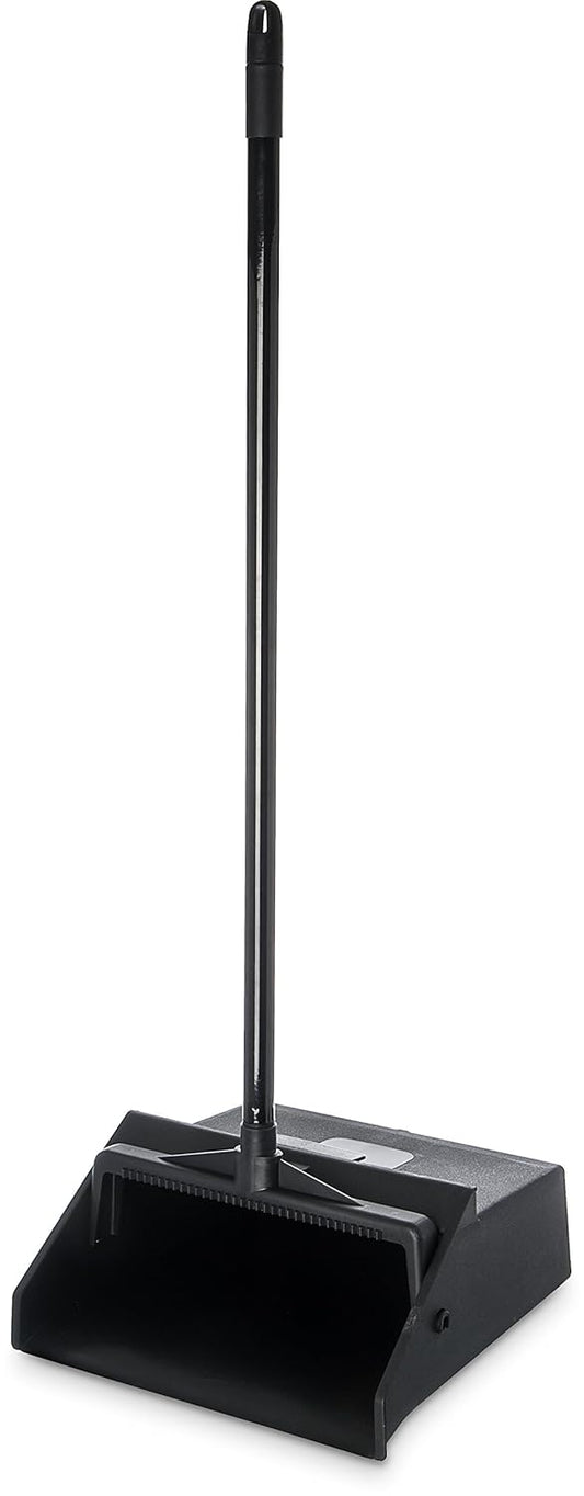 Carlisle FoodService Products 36141003 Duo-Pan Upright Lobby Pan, 30" Handle, Black (Pack of 6)