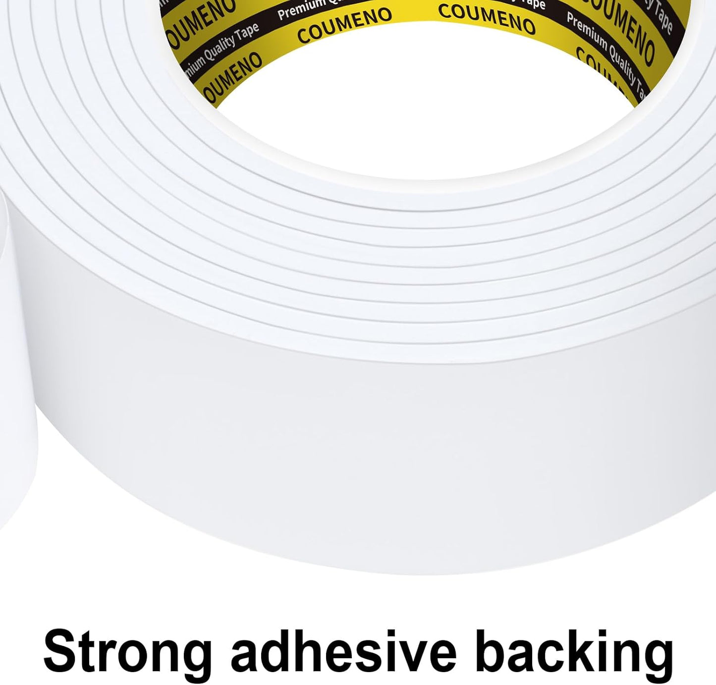 EVA Single-Sided Adhesive Foam Tape, Sealing Strip Foam Pad Sponge Tape Suitable for Sealing Doors and Windows Window 2inX16.4FT