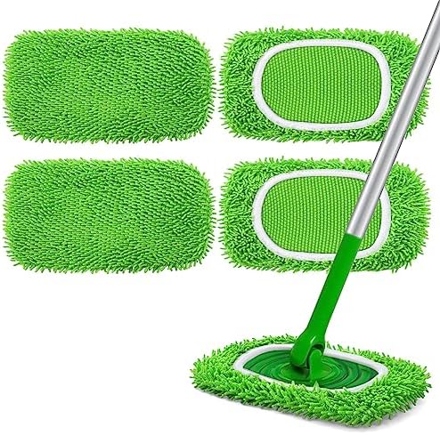 Reusable Microfiber Mop Pads Compatible by ABetterChoiceforYourHome
