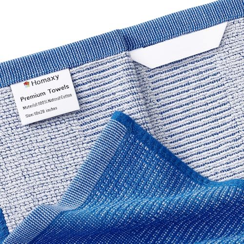 Homaxy 380 GSM Cotton Premium Kitchen Towels 6 Pack - Image 2