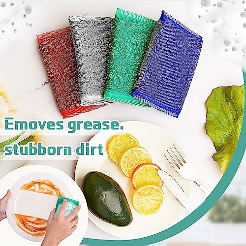 Thyle 8 Pack Kitchen Sponges for Dish, Non Scratch Scrubber - Image 5