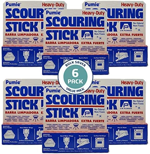6-Pack PUMIE HDW Scouring Stick by PumiebyUSPumice
