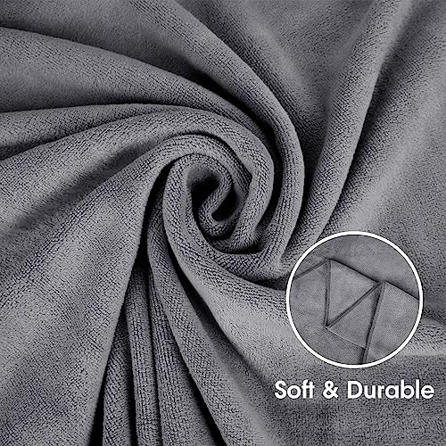 JML Microfiber Bath Sheet Towels, 2 Pack - Image 4