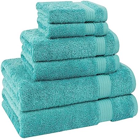 Cotton Paradise 100% Cotton Turkish Towel Set, Soft Absorbent Quick Dry - Image 5