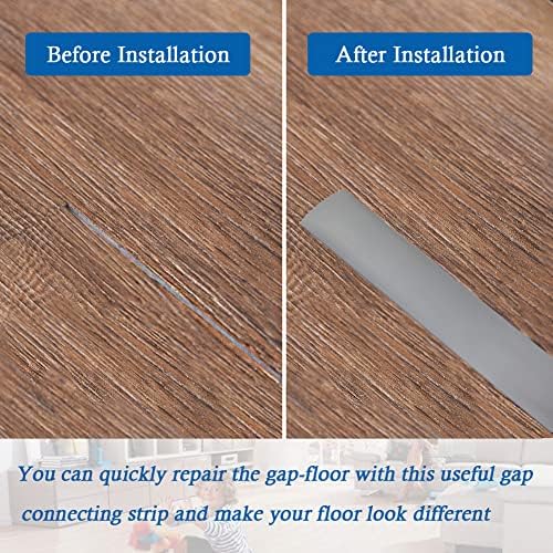 FONUNO Vinyl Floor Transition Strip Self Adhesive Threshold Strip - Image 5