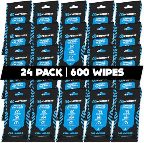 Fortress Car Interior Cleaner Wipes Travel Size by Fortress