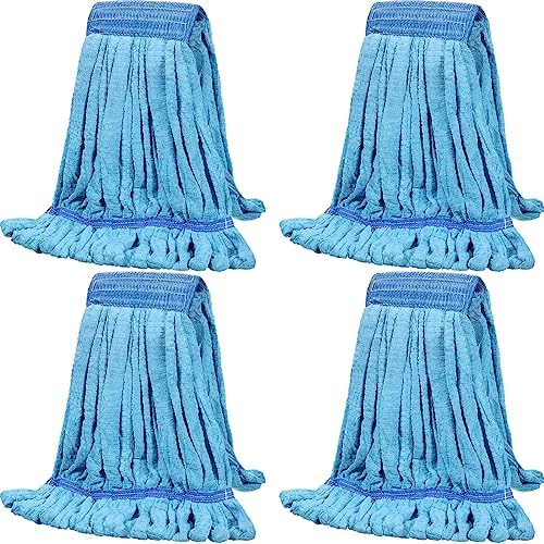 Lallisa 4 Pcs Microfiber Mop Heads Replacement Tube by Lallisa