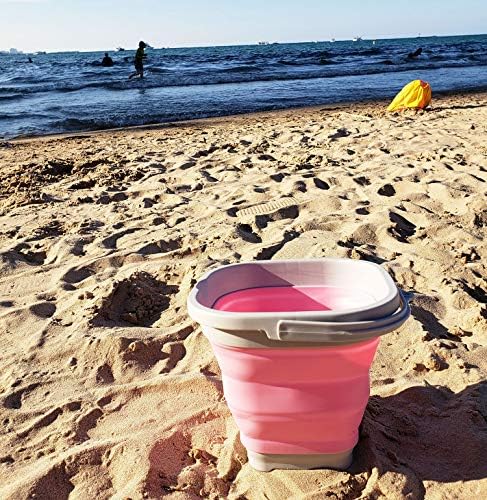 SAMMART 2.6L Super Mini Sqare Collapsible Plastic Bucket - Image 6