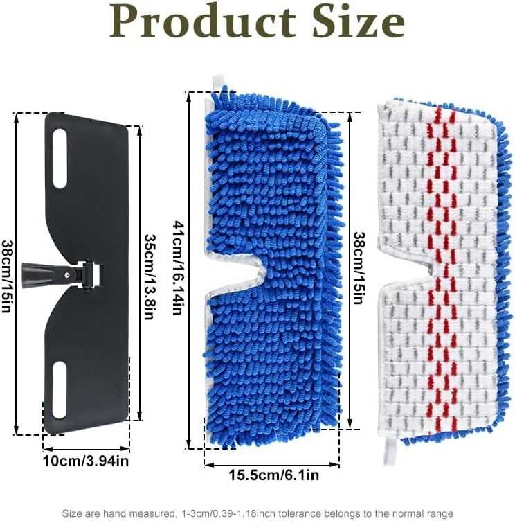 Microfiber Flat Mops for Floor Cleaning, Flat Mop - Image 2