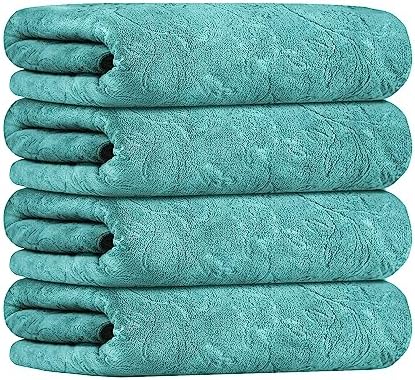 JML Microfiber Bath Towels, 4 Pack - Image 2