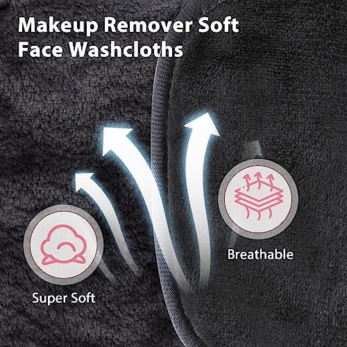 Makeup Remover Cloth, Makeup Remover Pads Microfiber Face Washcloth - Image 3