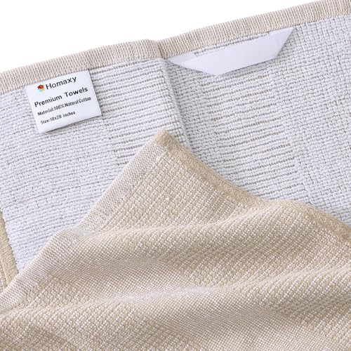 Homaxy 380 GSM Cotton Premium Kitchen Towels 6 Pack - Image 2