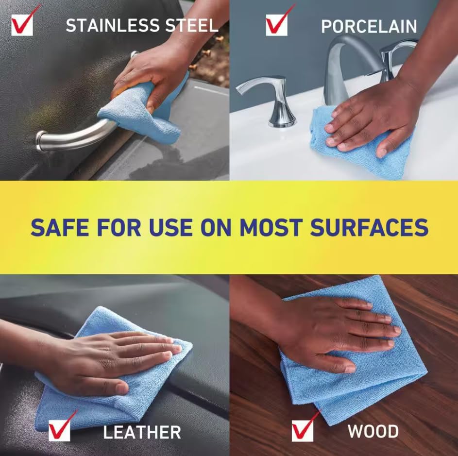 Microfiber Cleaning Cloths 14 x 14 Inch - Image 6