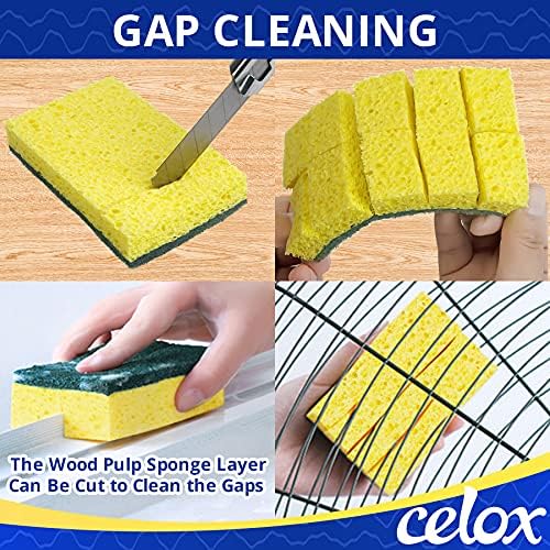 CELOX 12-Pack Dish Sponges Kitchen - Image 4