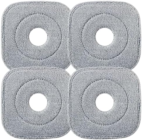 4PC Pads for KZKR Spin Mop and Bucket Set by KZKR