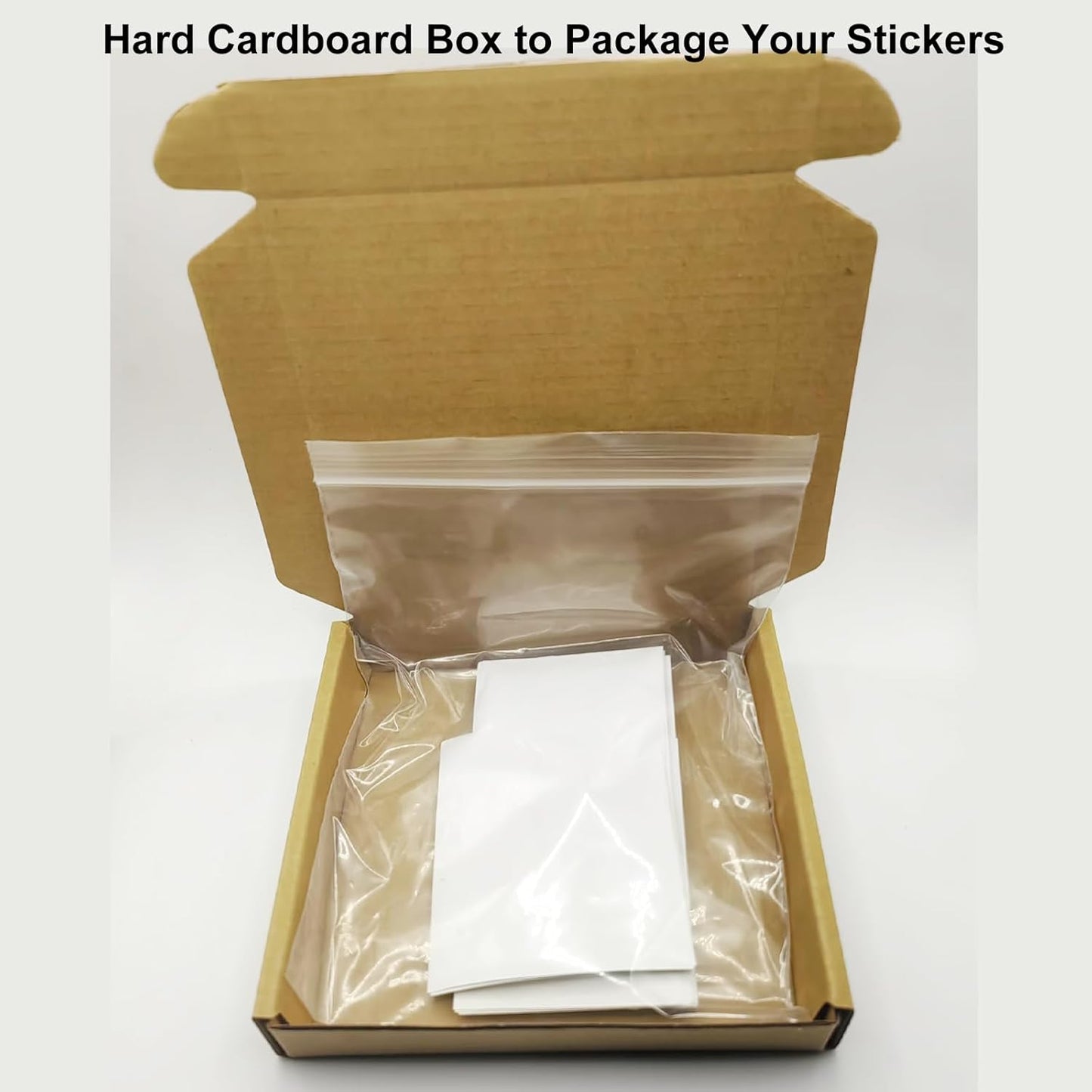 Custom Rectangle Labels, Waterproof Glossy Vinyl Stickers, 30-300 Pcs, 1.5x2 In
