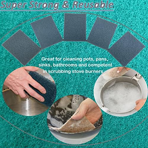 Tonmp 10 Pack 6 x 9 Inch 800 Grit General Purpose Scuff Pads - Image 5