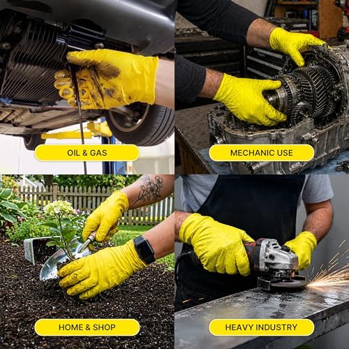 TitanFlex Heavy Duty Industrial Nitrile Gloves - Image 6