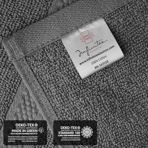 Infinitee Xclusives 100% Cotton Hand Towels - Image 5