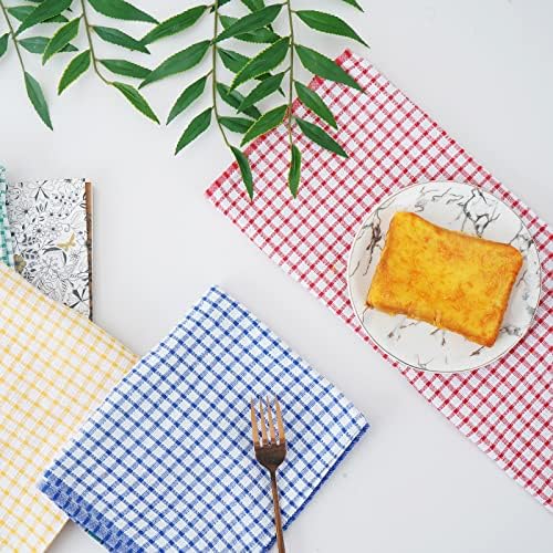 Large Kitchen Dish Towels, 16 Inch x 26 Inch Bulk Absorbent Cotton Kitchen - Image 4