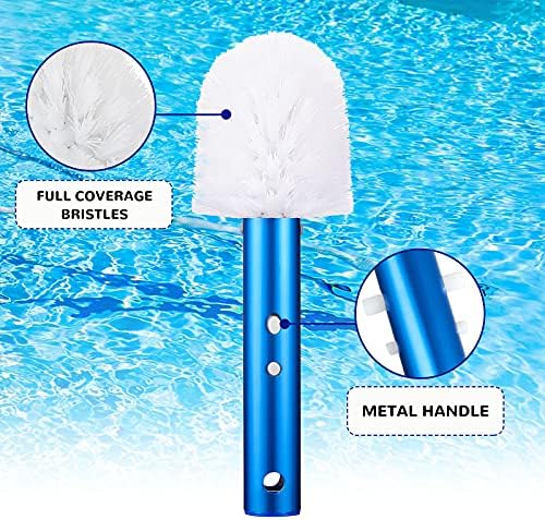 Patelai Corner Pool Brush Step 180 Degree Rotation Handle Scrub, 1 Piece - Image 3