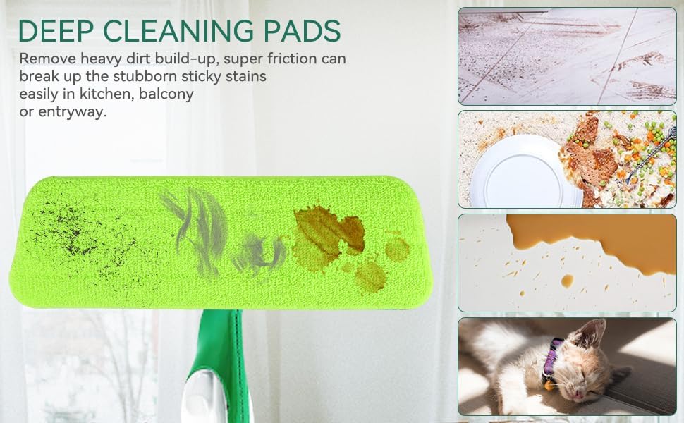 16.5 inch Microfiber Mop Pads for Rubbermaid Reveal Spray Mop and Any 16.5" - Image 4