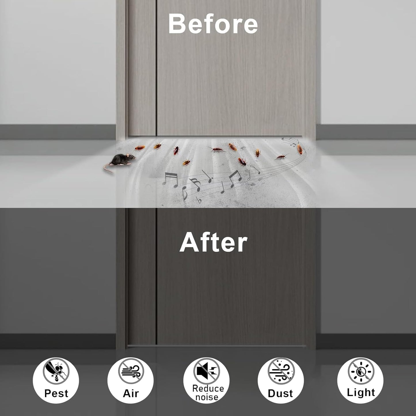 White Strong Adhesive Foam Sealing Weather Stripping, High Density Door Insulation Strip, Closed Cell Foam Weather Stripping for Doors and Windows Insulation (1 in x 1/8 in x 33Ft)