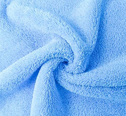 Kyapoo Baby Washcloths 12 Pack 12x12 Inches Microfiber Coral Fleece Extra - Image 3