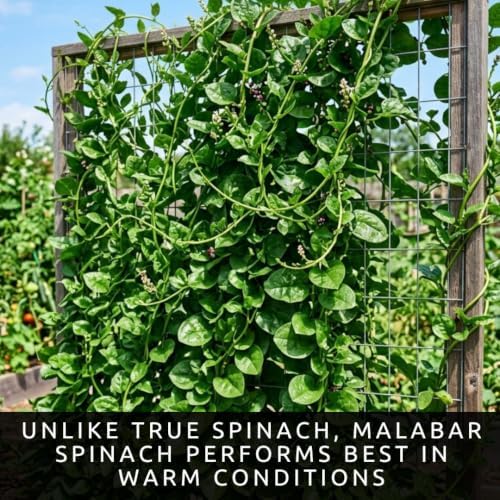 500 Malabar Spinach Seeds | Basella Alba Climbing Leafy Green Seeds - Image 5