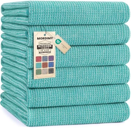 Mordimy Premium Large Cotton Kitchen Towels by Mordimy