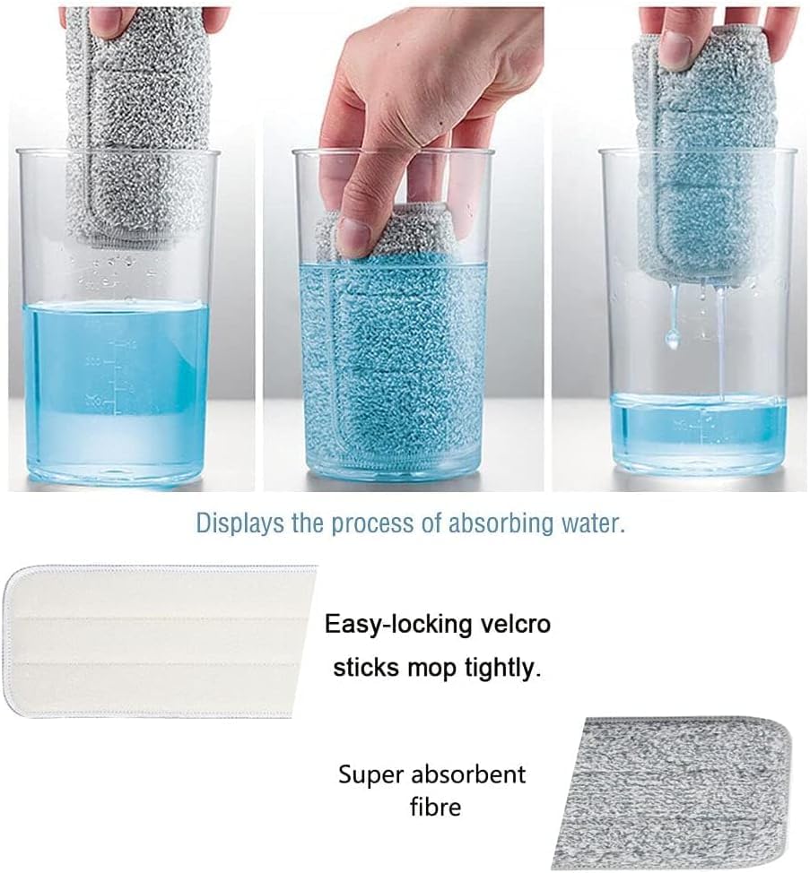 24 Inch Microfiber Mop Pads 5 Pack - Image 6