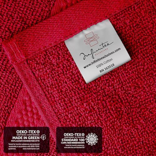 Infinitee Xclusives 100% Cotton Hand Towels - Image 5