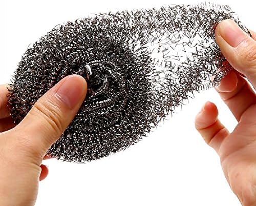 KTOJOY 6 Pack Stainless Steel Wool Scrubber, Scouring Pads - Image 3