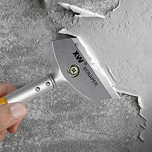 XW Razor Blade Scraper with Adjustable Handle, Extra 10 PCS Blades Included - Image 4