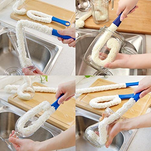 LJDJ Bottle Cleaning Brush 2 Pack, Flexible Scourer - Image 4