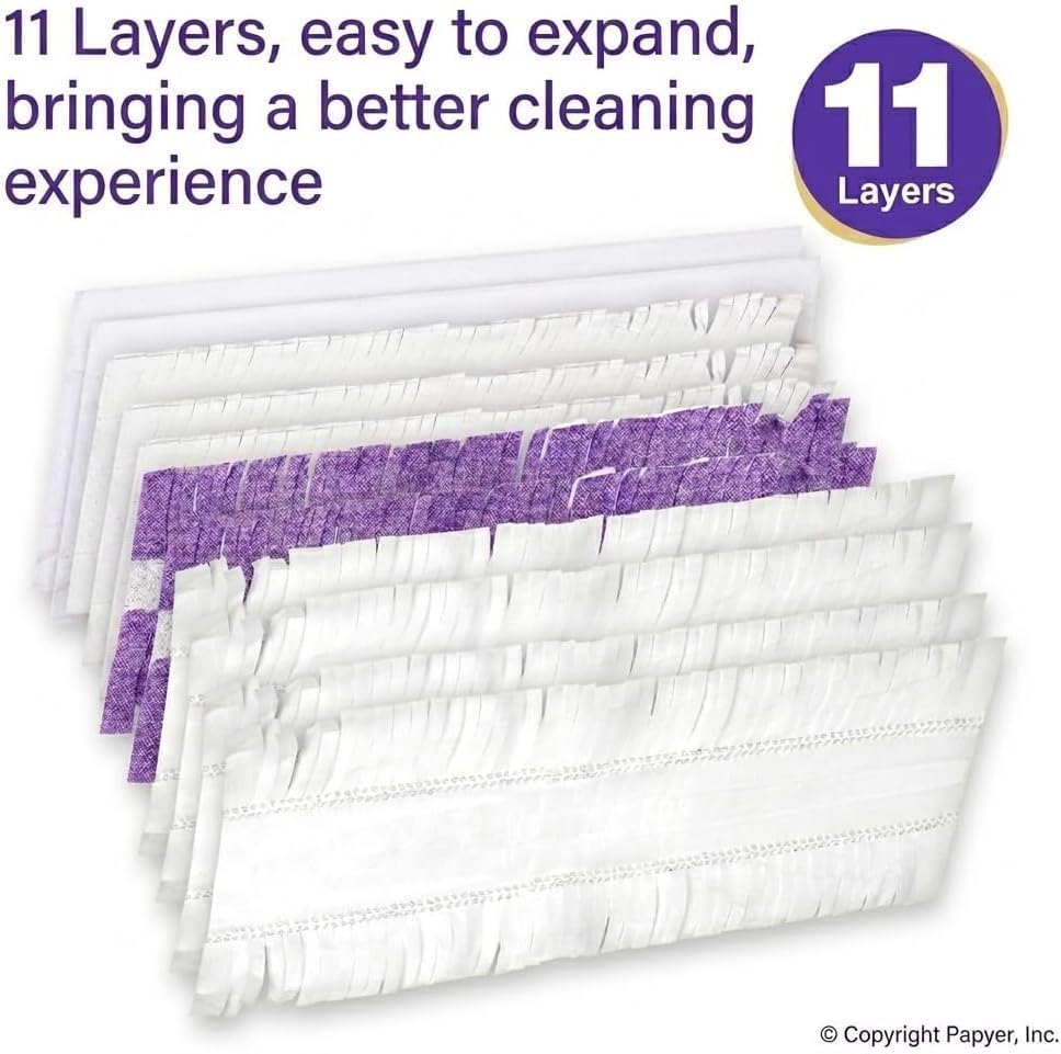 Cleaning Power Mop Refills for Swiffer Power Mop, 500+ Strips Multi-Surface - Image 4