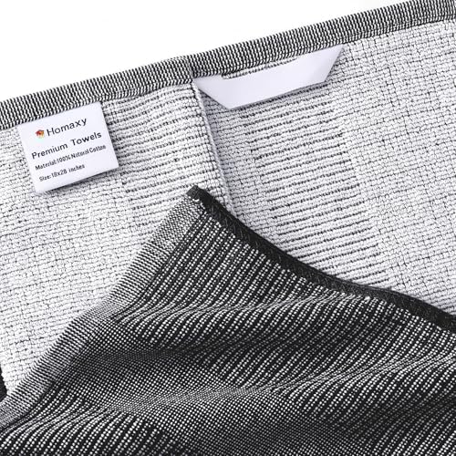 Homaxy 380 GSM Cotton Premium Kitchen Towels 6 Pack - Image 2