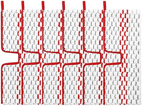 6 Pack Washable Microfiber Spray Mop Refills Compatible by LINNIW