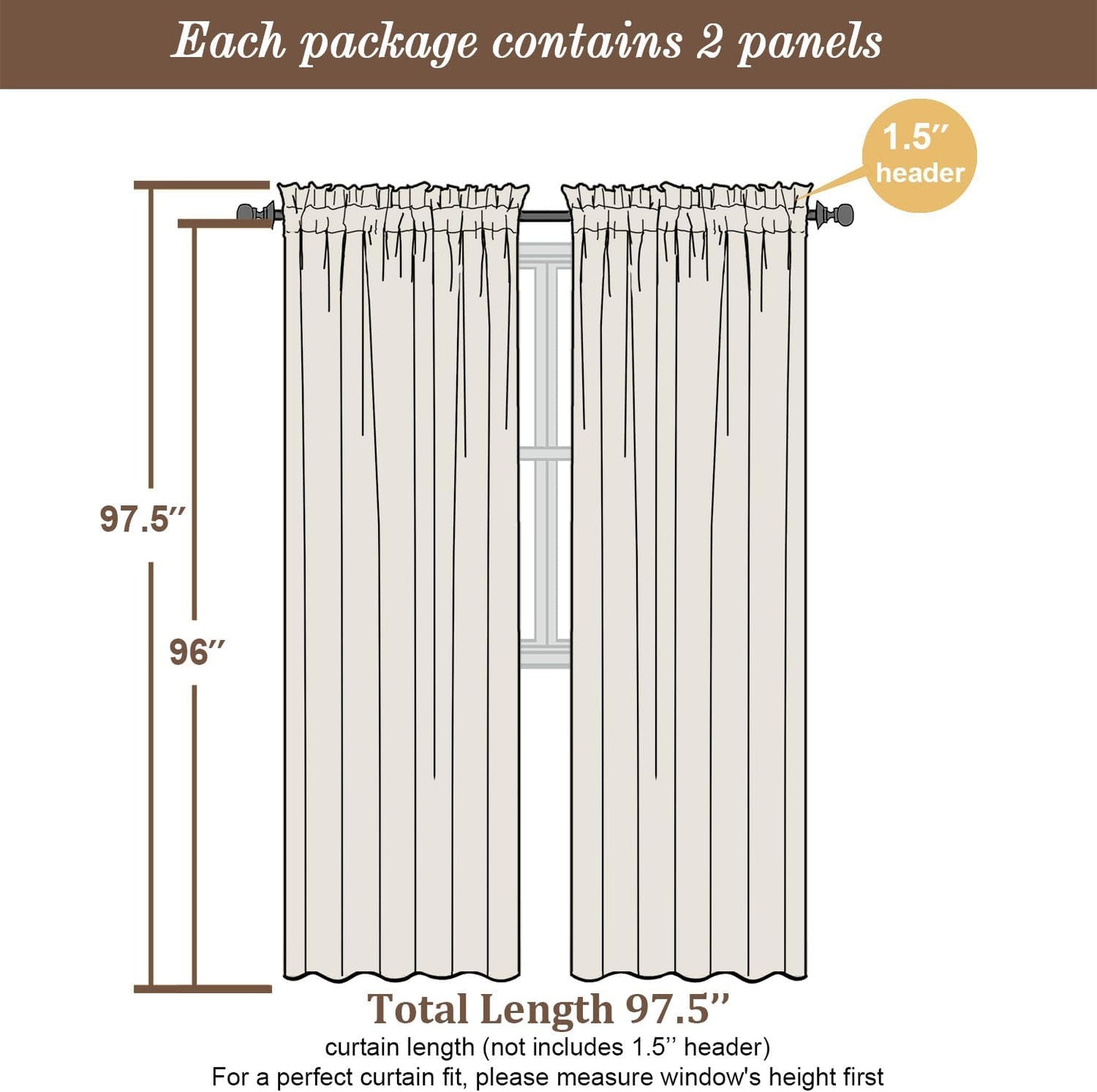 Chyhomenyc Sage Green Sheer Curtains 96 Inches Long 2 Panels, Light Filtering Green Curtains for Living Room, Soft Gentle Voile Rod Pocket Bedroom Window Drapes, 59Wx96L Inch, 2PCS