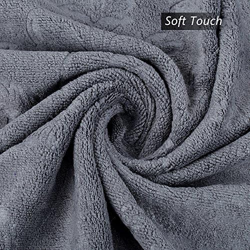 JML Large Microfiber Bath Towels Set of 6 - Image 5