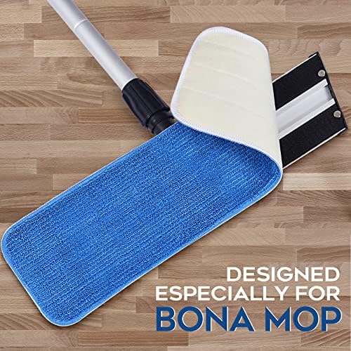 MATTHEW 18'' Microfiber Spray Mop Replacement Pads Heads - Image 4
